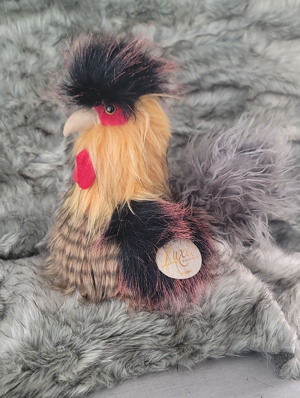 Luxe Boutique By Aurora Plush Jacques Rooster